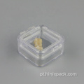 Caixa de dentes de dentadura de plástico de 2 polegadas Caixa de membrana